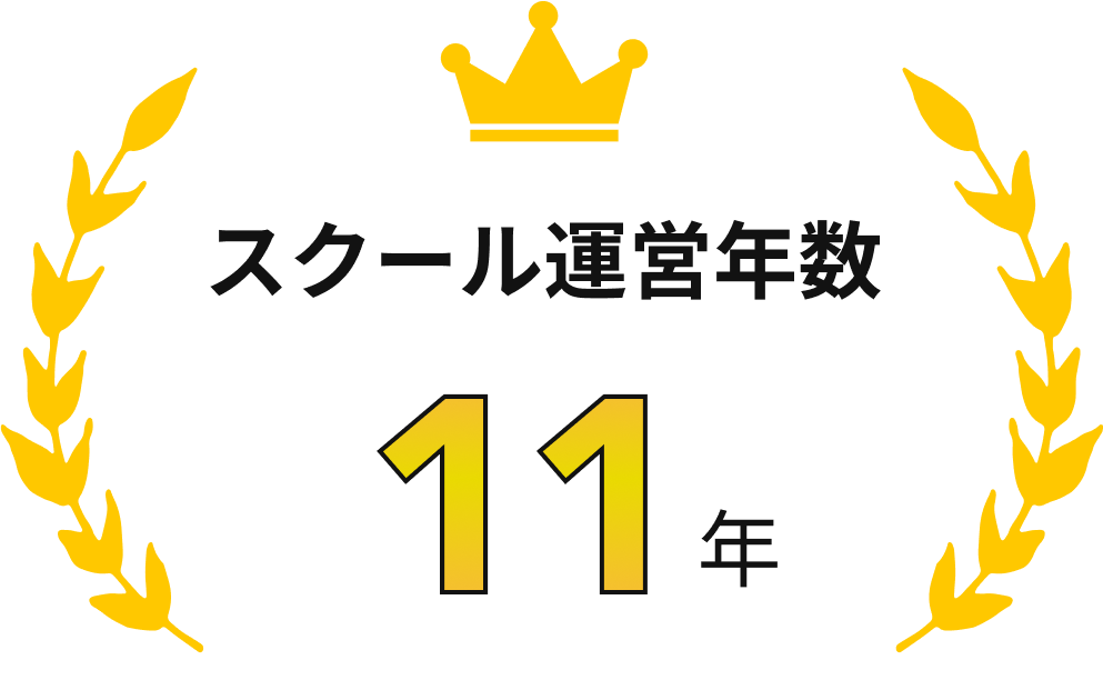 スクール運営年数 11年